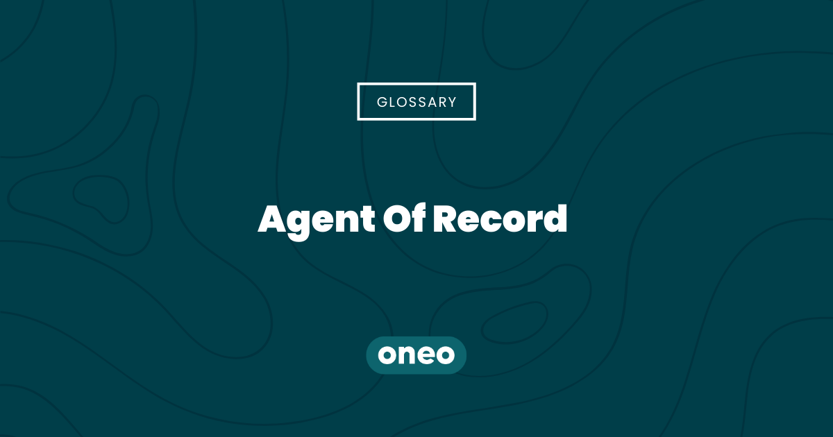 Agent of record