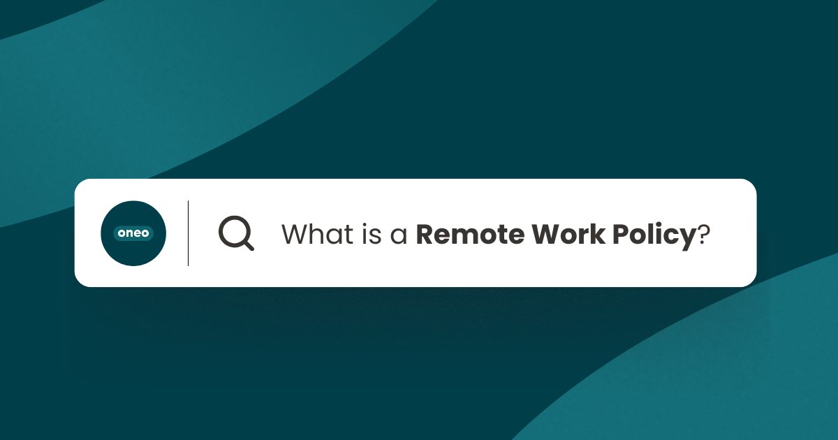 Remote workforce policy